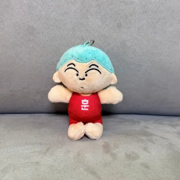 [BUNJANG] Crayon Shin-chan Hoon Detective Keychain Plush / 짱구는못말려 훈이 탐정 키링 인형