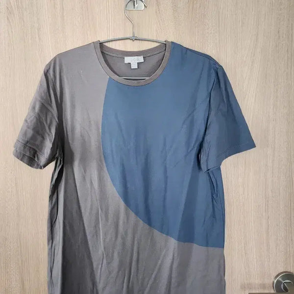 [BUNJANG] COS Color Block Short Sleeve T-Shirt / COS 컬러 블록 반팔 티셔츠