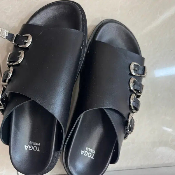 [BUNJANG] Toga Leather Sandals Size 42 / Toga 레더샌들 42사이즈 새상품