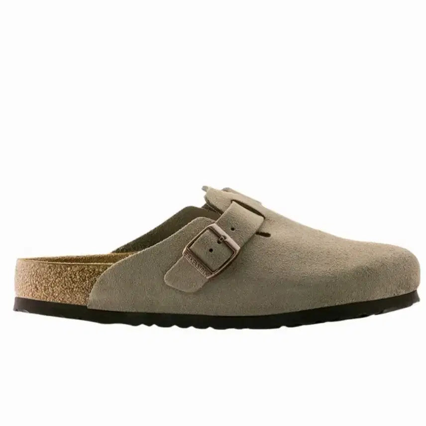 [BUNJANG] Birkenstock Boston Taupe Soft Footbed Narrow EU42 (US 270) / 버켄스탁 보스턴 타우페 소프트 풋베드 내로우 EU42사이즈(270)