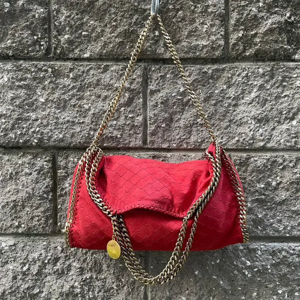 [BUNJANG] Stella McCartney Leather Gold Chain Shoulder & Tote Bag / [OS] 스텔라 매카트니 래더 골드 체인백