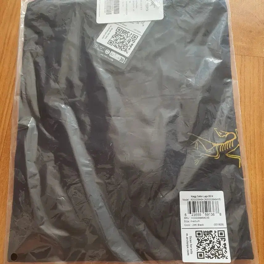 [BUNJANG] Arc'teryx T-Shirt Black L / 아크테릭스 반팔티 블랙 L