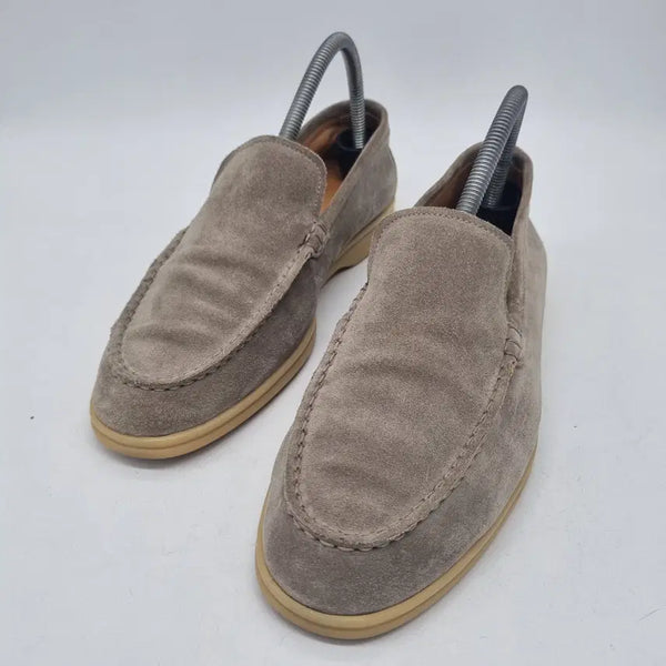 [BUNJANG] VITTORIO SPERNANZONI Suede Loafer Sandals 250mm / VITTORIO SPERNANZONI 스웨이드 로퍼 샌드 남성 250mm (6)