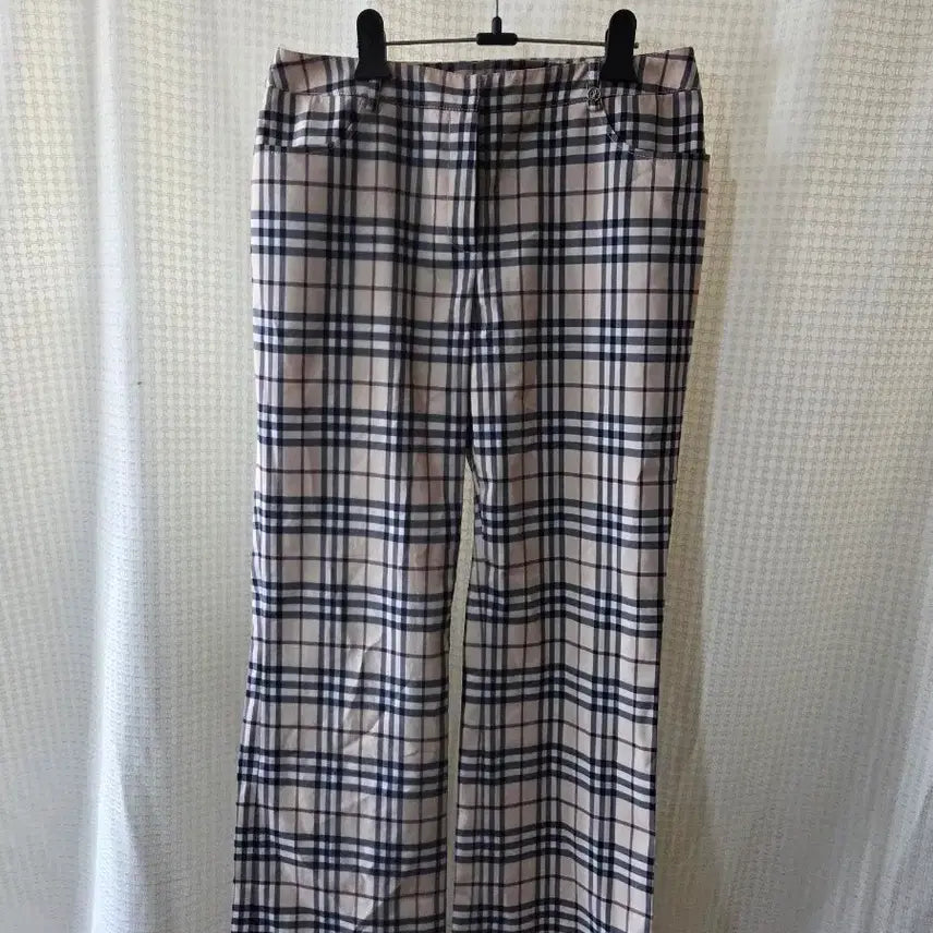 [BUNJANG] Olivia Lauren Check Pattern Pants / 올리비아 로렌 체크 패턴 팬츠30
