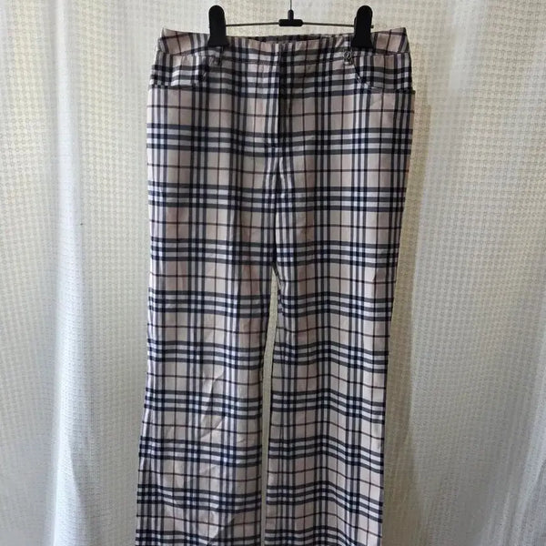 [BUNJANG] Olivia Lauren Check Pattern Pants / 올리비아 로렌 체크 패턴 팬츠30