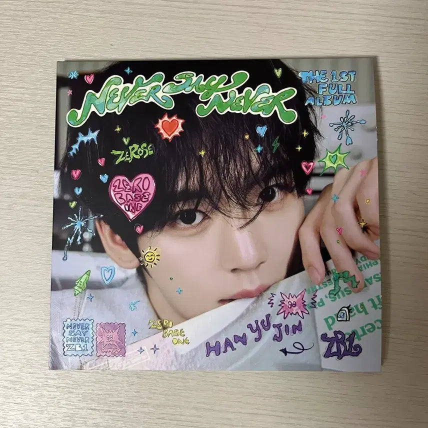 [BUNJANG] ZEROBASEONE Han Yu Jin Never Say Never Digipack Bundle Set / 포카포함)제로베이스원 한유진 never say never 디지팩 판매