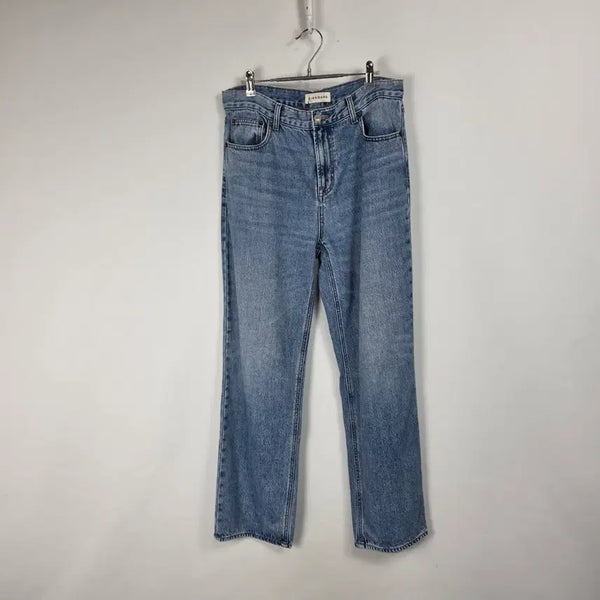 [BUNJANG] Giordano Washed Denim Pants Men's Size 33 / 지오다노 연청 워싱 데님 팬츠 남 33 인치 260804