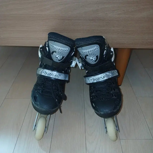 [BUNJANG] BoozRun Inline Skates Black (Size S) / 부즈런 인라인 스케이트 블랙
