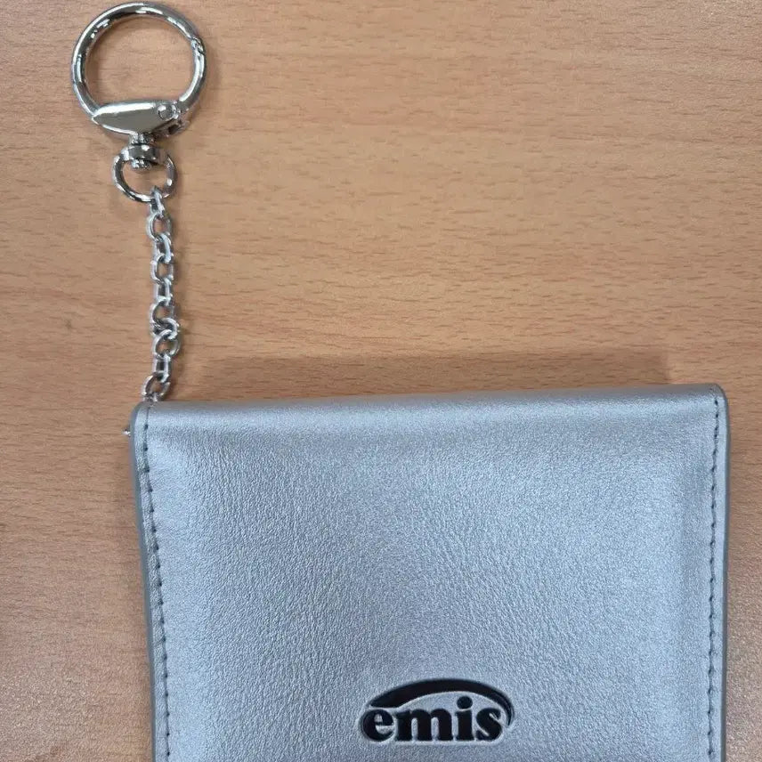 [BUNJANG] Emis Keyring Card Holder Silver / 이미스 키링 카드홀더 실버