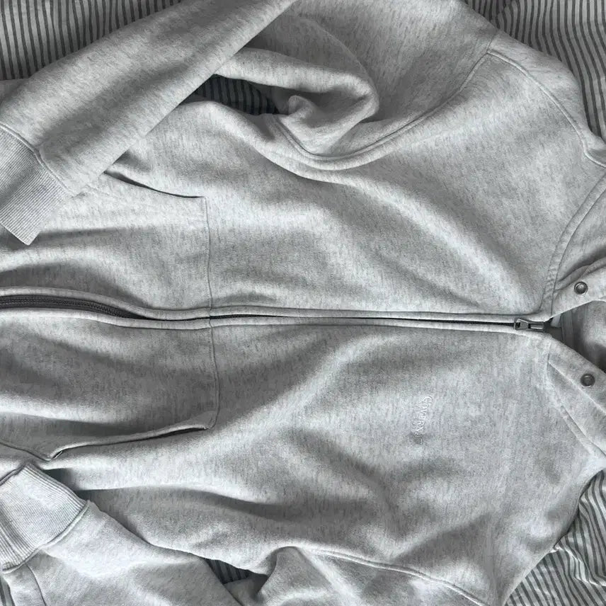 [BUNJANG] Covernat Hoodie Zip-up Oatmeal / 커버낫 후드집업