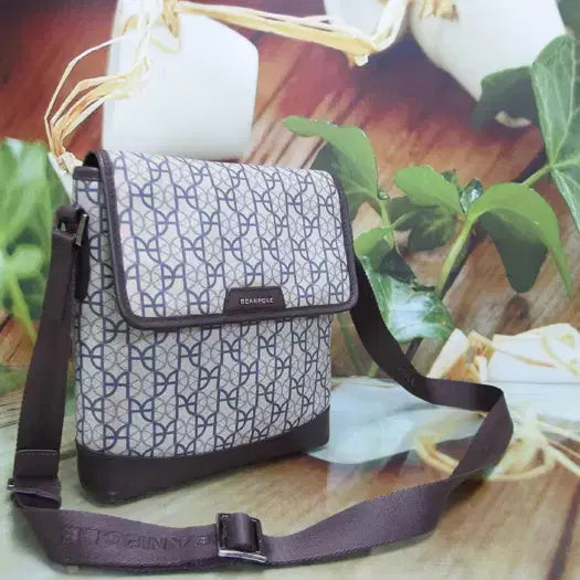 [BUNJANG] Binpol Logo PVC Blend Shoulder Bag Crossbody Bag / 구제토토 빈폴 로고 PVC혼용 숄더백 크로스백 정품 중고가방 60408