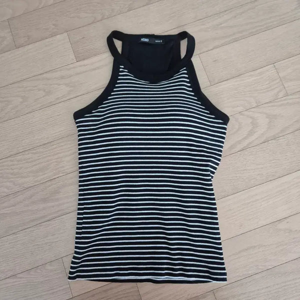 [BUNJANG] MIXXO Halterneck Cami Top Size S / [새상품] 미쏘 홀터넥 캡나시 S