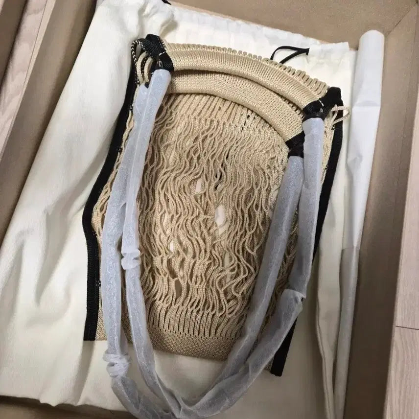 [BUNJANG] Lemaire Net Bag Medium Beige / 르메르 네트백 베이지 미디움