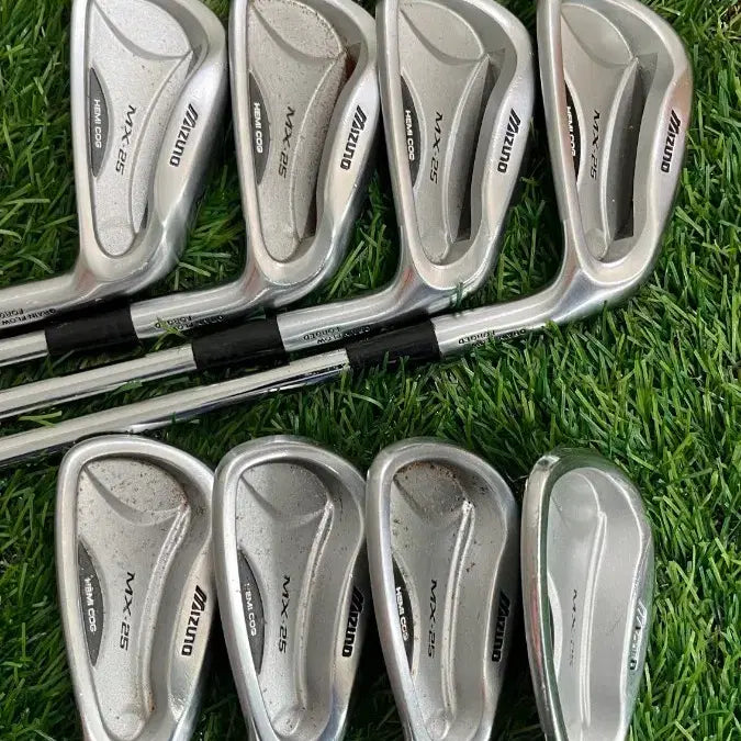 [BUNJANG] Mizuno MX25 Men's Iron Set (4-S, 8 Clubs) / 남자아이언세트 미즈노MX25 중고아이언세트 골프클럽