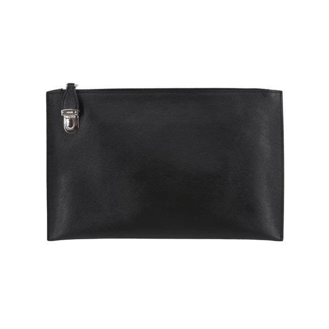 [BUNJANG] Prada Saffiano Lux Leather Clutch Bag BP868T / 프라다 사피아노 럭스 클러치백 BP868T