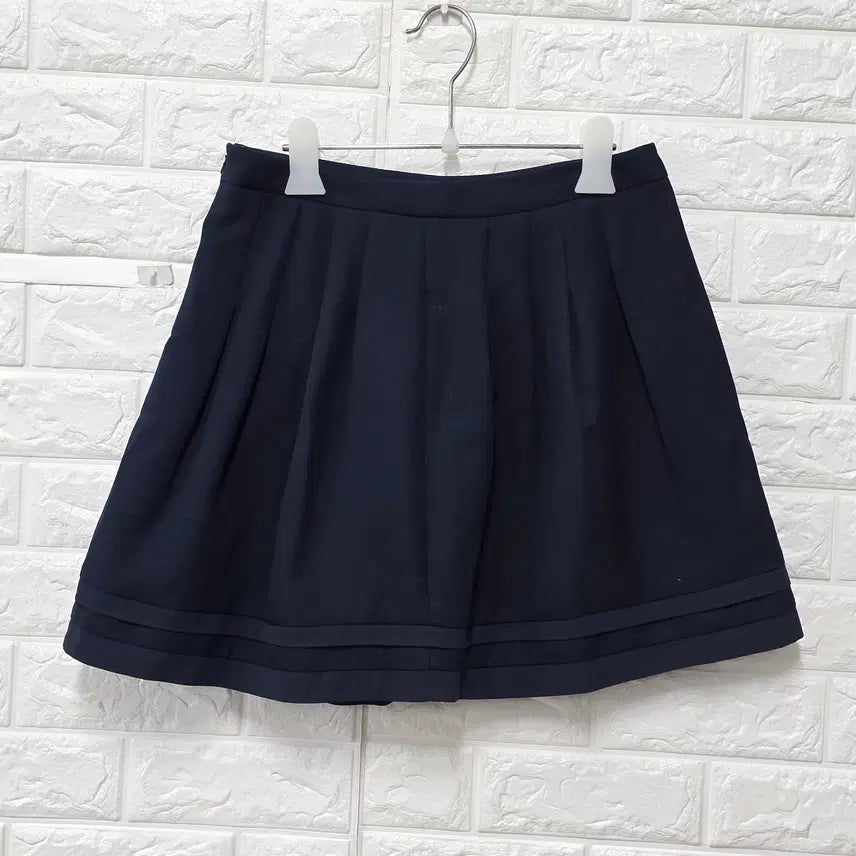 [BUNJANG] Kenneth Lady Navy Mini Skirt (29 inch) / 29인치 케네스레이디 네이비 미니스커트 E461