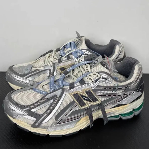 [BUNJANG] New Balance M1906AD "Small Wing" Double Strap Sneakers in Grey/Silver / NB New Balance M1906AD 그레이 실버 작은 날개 더블 스트랩 운동화