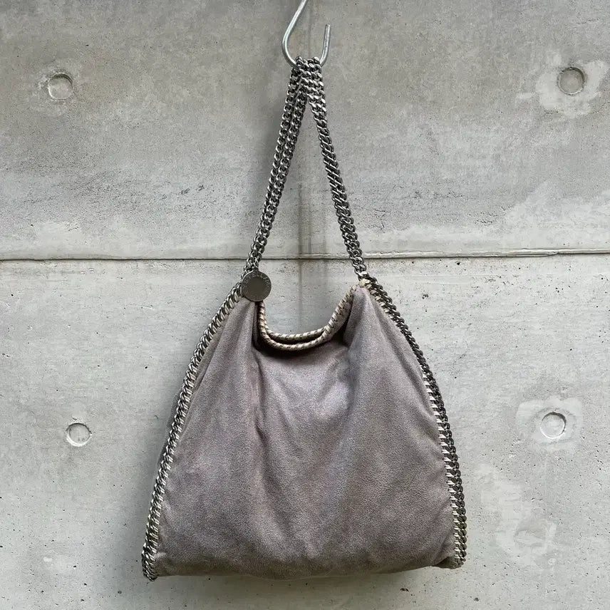[BUNJANG] Stella McCartney Falabella Gray Chain Shoulder & Tote Bag / [OS] 스텔라 매카트니 팔라벨라 그레이 체인백