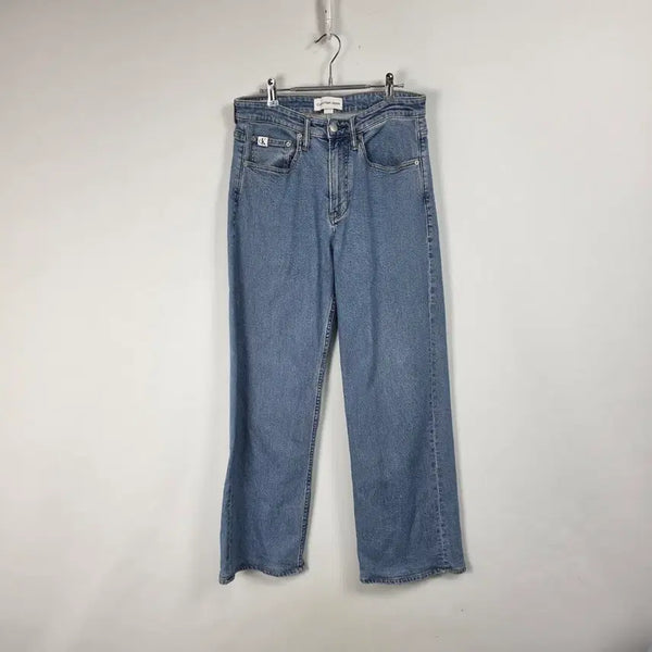 [BUNJANG] Calvin Klein Jeans Light Wash Stretch Denim Pants Men's Size 32 / 캘빈클라인진스 연청 스판 데님 팬츠 남 32인치 260804