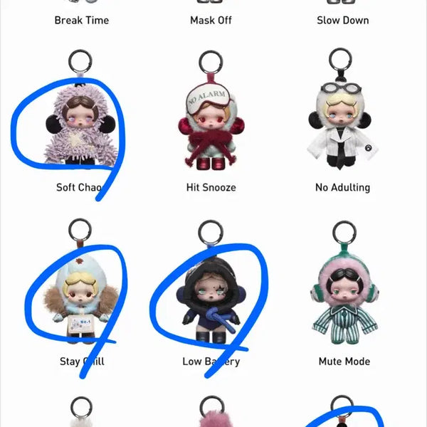 [BUNJANG] Pop Mart Skullpanda Pop Now Off Mode Plush Keychain (Sealed) / (미개봉 새상품) (교환 가능) 팝마트 팝나우 스컬판다 off mode 인형 키링