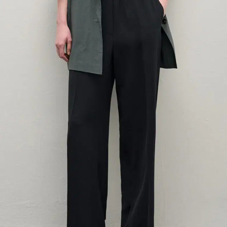[BUNJANG] SYSTEM Banding Wide Pants / 25 SYSTEM 시스템 밴딩 와이드 팬츠 64