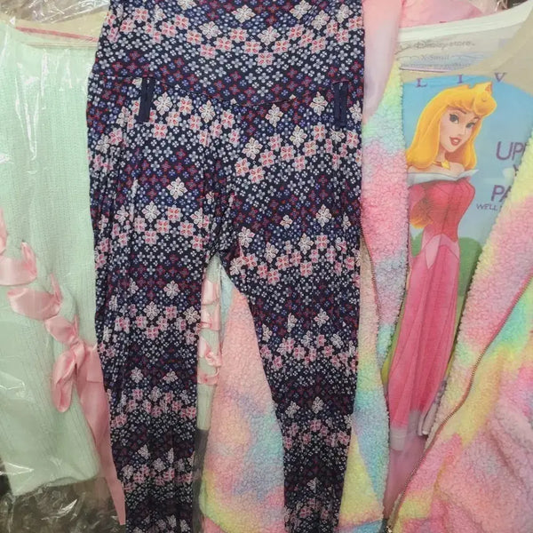 [BUNJANG] Imported Floral Soft Homewear S / 수입 플로랄  부드러운 홈웨어S