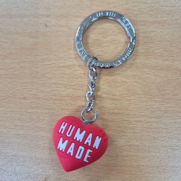 [BUNJANG] Human Made Heart Keychain Red / 휴먼메이드 하트 키링 레드