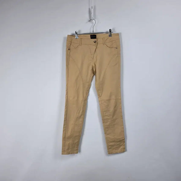 [BUNJANG] Chris Christy Beige Panel Skinny Jeans (Women's 31-inch) / 크리스크리스티 베이지 절개 스키니진 여 31인치 260804