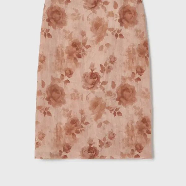 [BUNJANG] LFM Muted Petal Midi Skirt / Lfm muted petal midi skirt 플라워 미디 스커트