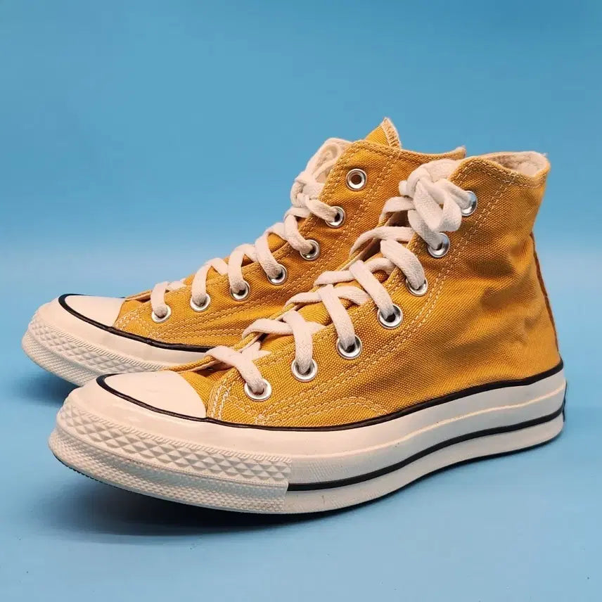 [BUNJANG] Converse Chuck 70 Sunflower High Top (Size 240) / 컨버스 척70 썬플라워 하이탑240