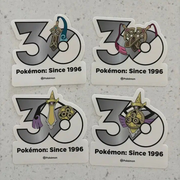 [BUNJANG] Pokemon 30th Anniversary Aegislash Series Sticker / 포켓몬 30주년 스티커 킬가르도 시리즈