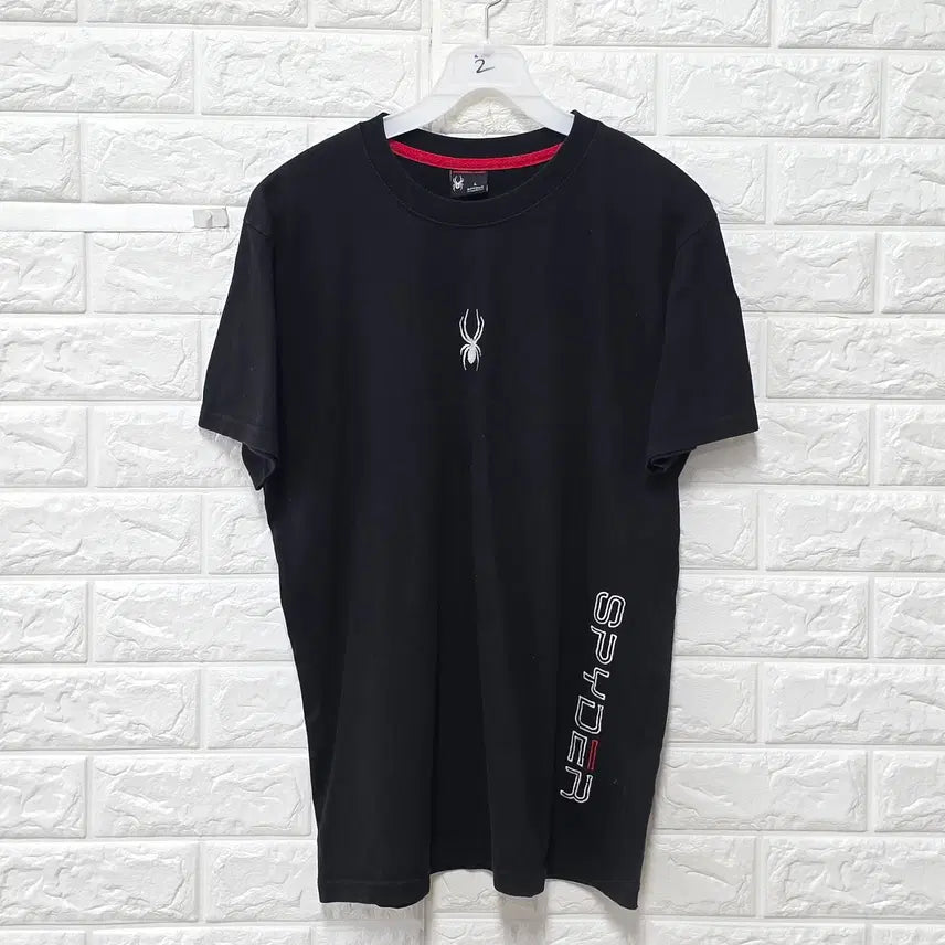 [BUNJANG] L Spiders Black Short Sleeve T-shirt / L 스파이더 블랙 반팔 티 E467