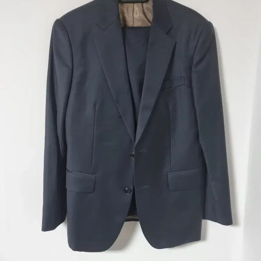 [BUNJANG] Navy Custom Tailored Suit Set 96/32 / 네이비 색상 맞춤정장 세트96/32