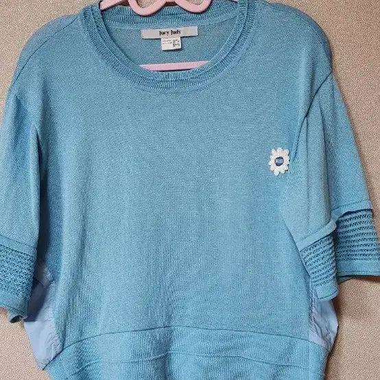 [BUNJANG] Judy Juicy Cropped Knit Sweater / 쥬시쥬디 크롭 니트