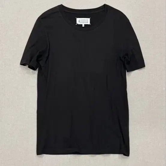 [BUNJANG] Maison Margiela Blank Label T-Shirt - Black (M) / M) 마르지엘라 블랭크 반팔 티셔츠 블랙