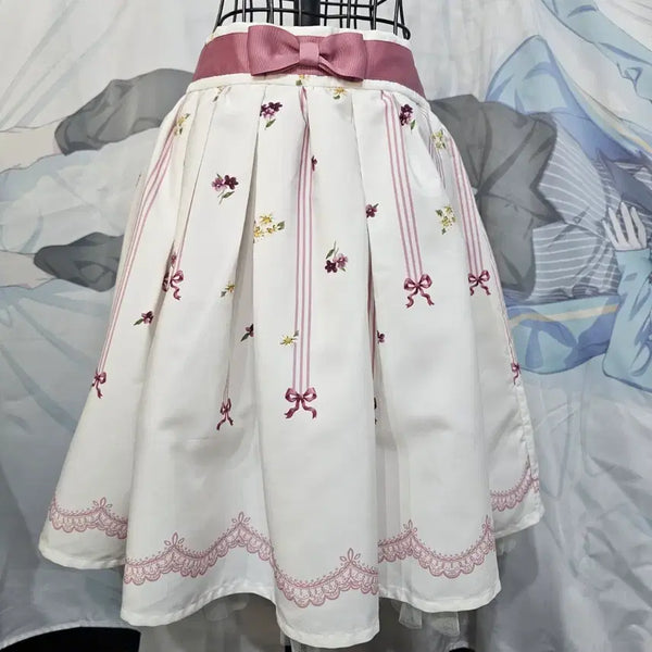 [BUNJANG] Ankruze Floral Midi Skirt / 앙크루즈  플로럴   스커트