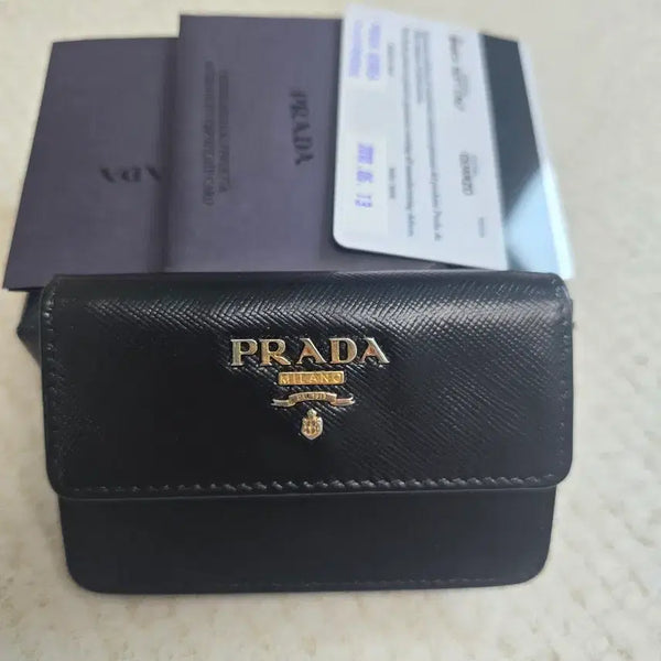 [BUNJANG] Prada Saffiano Card Holder / 프라다 사피아노 카드지갑