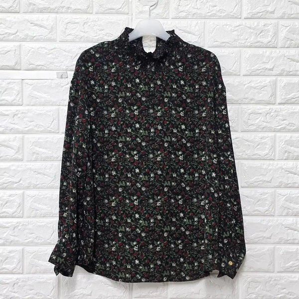[BUNJANG] M Benetton Blouse E469 / M 베네통 블라우스 E469