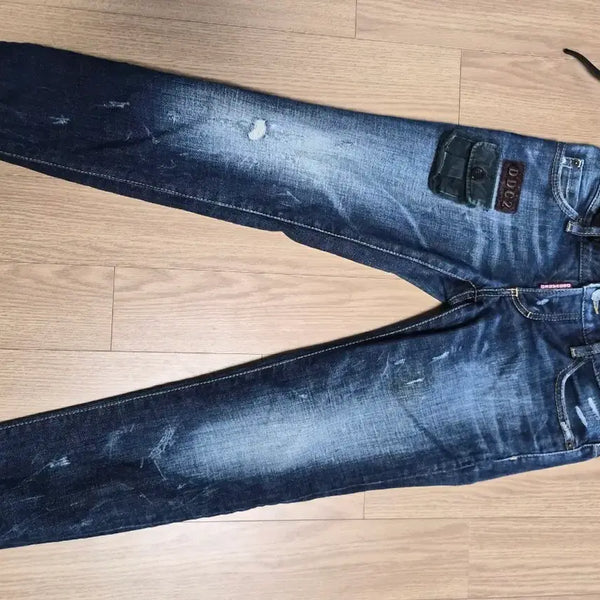 [BUNJANG] DSQUARED2 Rookie 6 Belted Women's Jeans Size 38 / 디스퀘어드 루키6 벨티드 우먼38