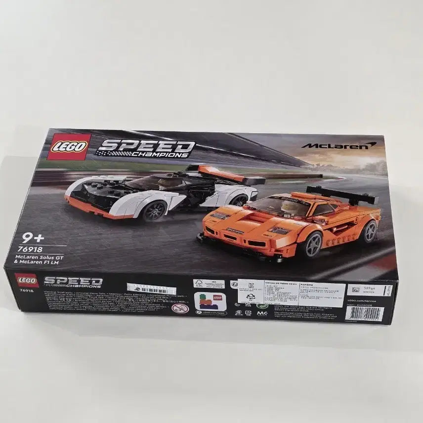 [BUNJANG] LEGO Speed Champions McLaren Solus GT & McLaren F1 LM (76918) / 레고 스피드 챔피언 맥라렌 솔러스 GT & 맥라렌 F1 LM 76918