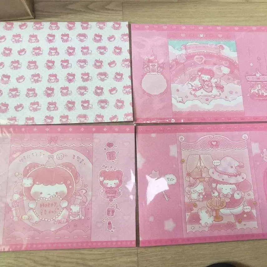 [BUNJANG] Princess Wrapping Paper Set / 초신상 공주 랩핑지