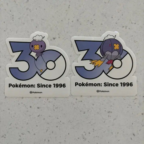 [BUNJANG] Pokemon 30th Anniversary Wobble Wind Series Stickers / 포켓몬 30주년 스티커 흔들풍손 시리즈
