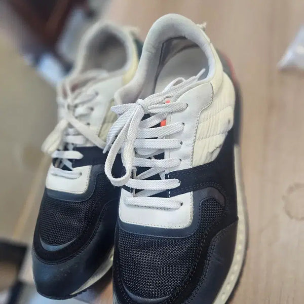 [BUNJANG] Givenchy Men's Suede and Mesh Sneakers (Size 260) / 지방시 남자 스리커즈260