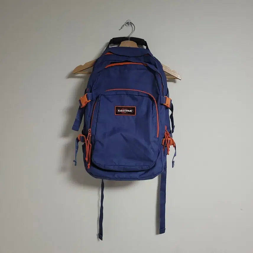 [BUNJANG] Eastpak Provider Backpack Navy Orange 33L / (33L) Eastpak 이스트팩 프로바이더 백팩 네이비 오렌지