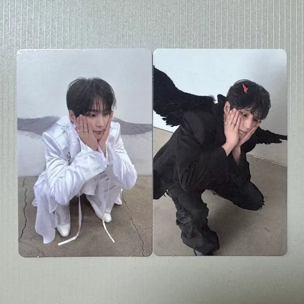 [BUNJANG] DAY6 Young K Wallet Photocard Angel Devil Squatting Wallet Photocard / 데이식스 영케이 wallet 포카 천사 악마 쭈구리 월렛 포카
