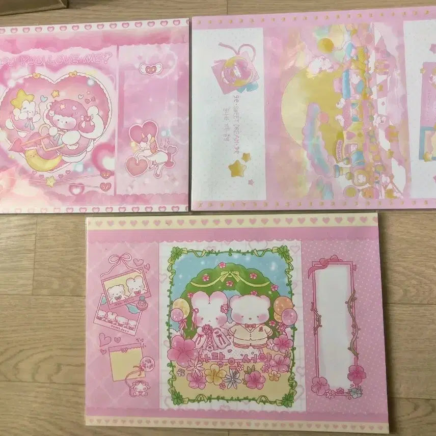 [BUNJANG] Princess Wrapping Paper Set / 공주 랩핑지