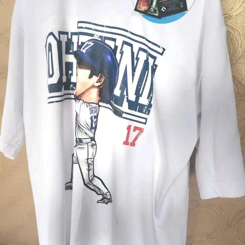 [BUNJANG] LA Dodgers Shohei Ohtani #17 Jersey Men's XL / 새제품 정품택 그대로 LA DODGERS 다저스 #17 오타니 쇼헤이 셔츠 저지 헬스 운동복 남자 XL 105