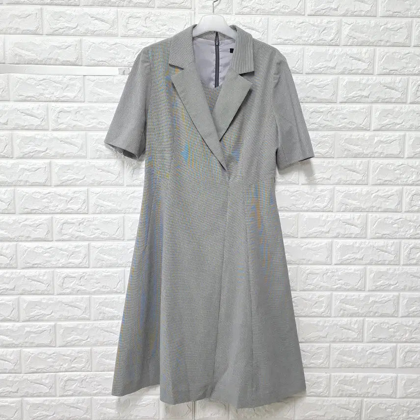 [BUNJANG] Kenneth Lady Pattern Short Sleeve Dress E475 / S-M 케네스레이디 패턴 반팔 원피스 E475