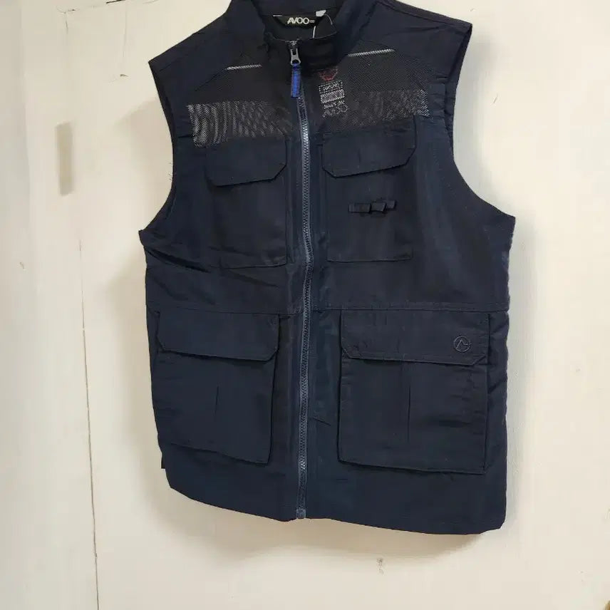 [BUNJANG] ACOO Navy Leisure Mesh Vest / 새옷)ACOO 네이비 레저용 메쉬 조끼 100