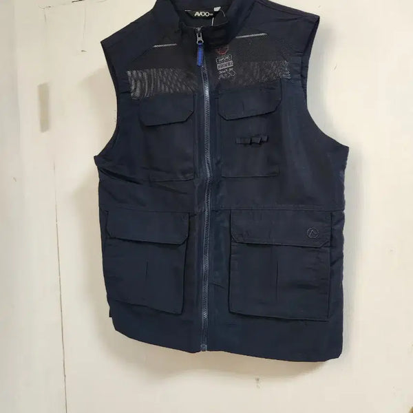 [BUNJANG] ACOO Navy Leisure Mesh Vest / 새옷)ACOO 네이비 레저용 메쉬 조끼 100